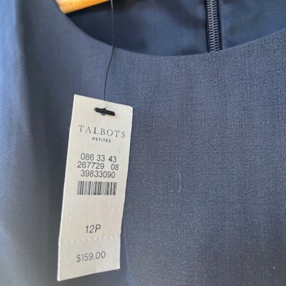 Talbots Navy Wool Dress – new with tags - Picture 4 of 6